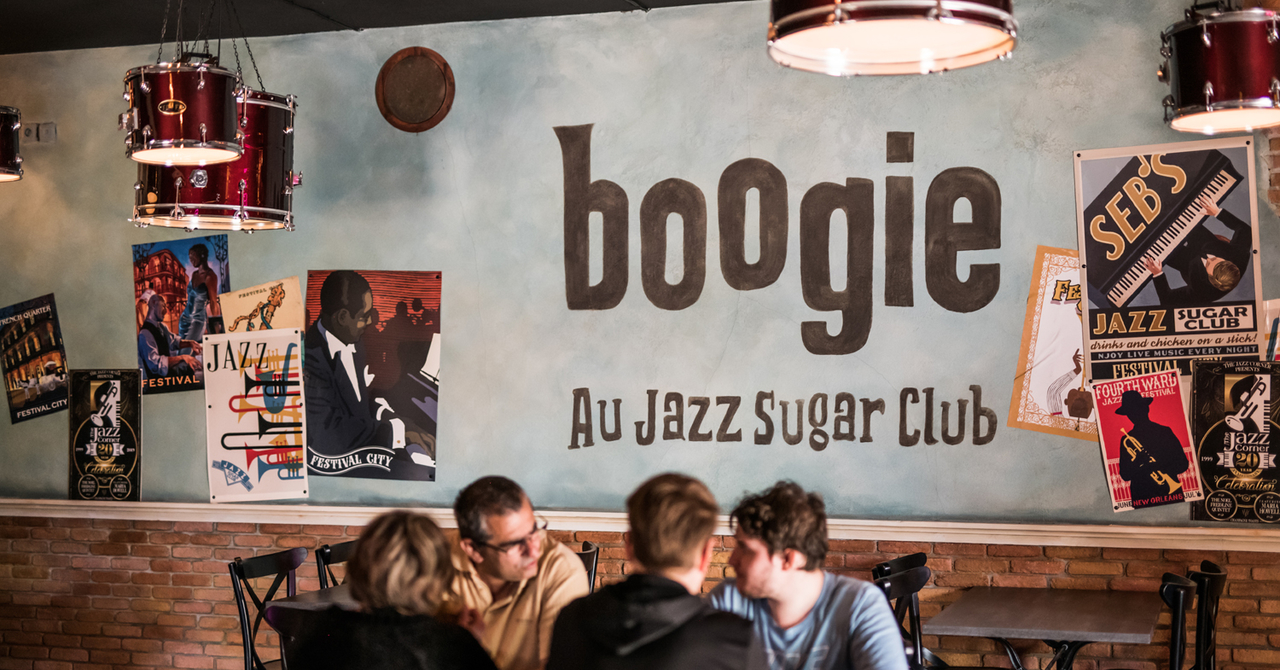 La salle du Jazz Sugar Club